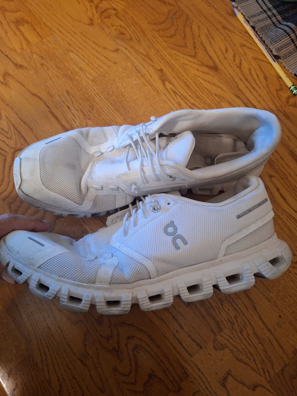 On Running Women's Cloud Running Shoes in White